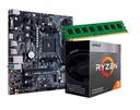 COMBO AMD RYZEN 3 3200G + MOTHER + RAM
