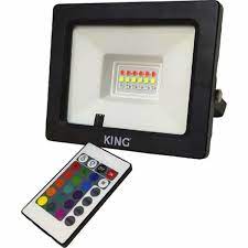 MACROLED KING REFLECTOR LED RGB CONTROL REMOTO RF 20W  KFL20-RGB