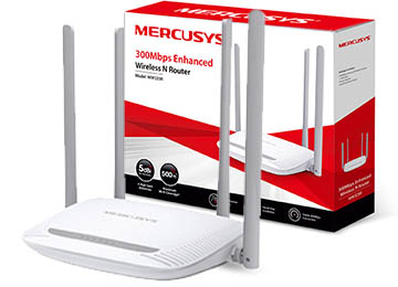 [7618] ROUTER WIFI MERCUSYS MW325R 300MBPS N 4 ANTENAS BY TP-LINK