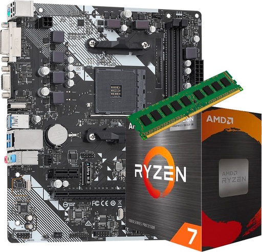 [7688] COMBO AMD RYZEN 7 5700G + MOTHER AMD AM4 + RAM DDR4 16GB