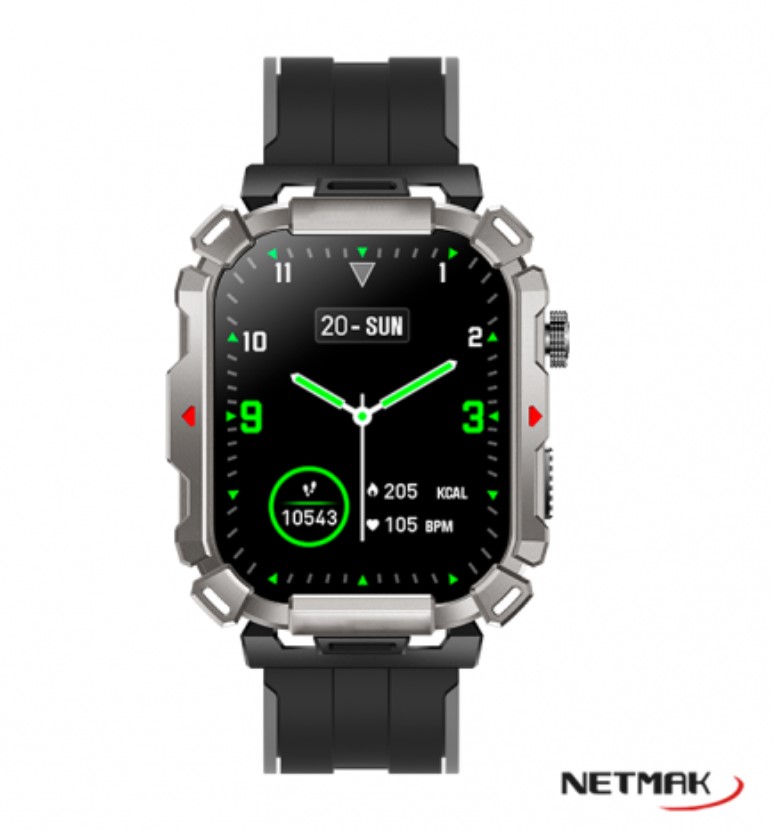NETMAK NM-EVOLUTION SMARTWATCH BLUETOOTH 2" BT 5.3