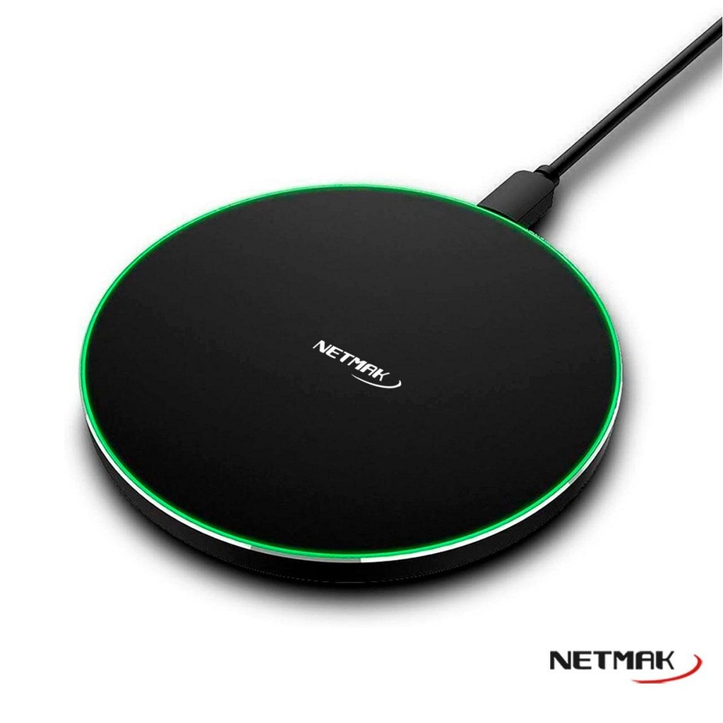 NETMAK NM-BC12 BASE DE CARGA INALAMBRICA DE 10W 