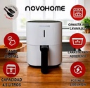 Novohome Nh-Af45W Air Fryer Freidora 45N 4.5 Lts 1200W White