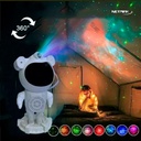 Netmak Nm-Astro Astronauta Proyector Galaxia Estrellas Con Parlante