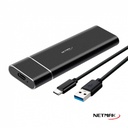 Netmak Nm-Case-5 Carry Disk Usb-C Para Discos Ssd M.2 Ngff/Sata