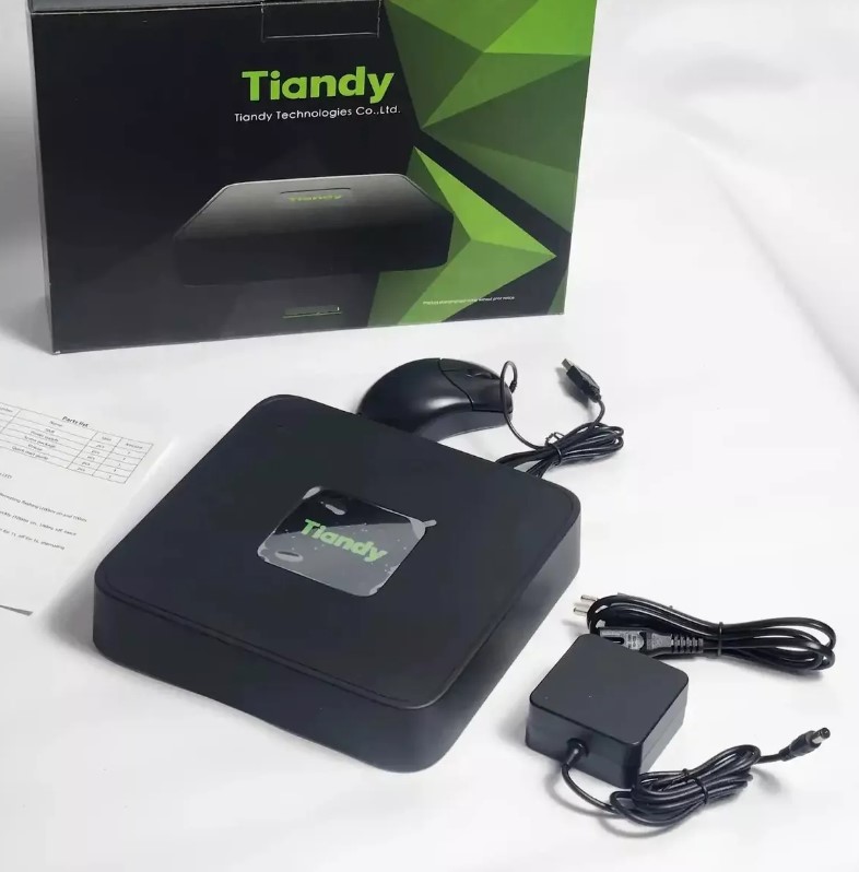 Tiandy TC-R3108 P8 NVR 8 POE Ports 5Mpx