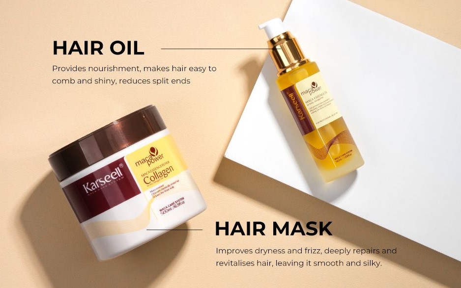 Combo Máscara Karsell Colágeno 500Ml + Serum Karsell Colágeno 50Ml