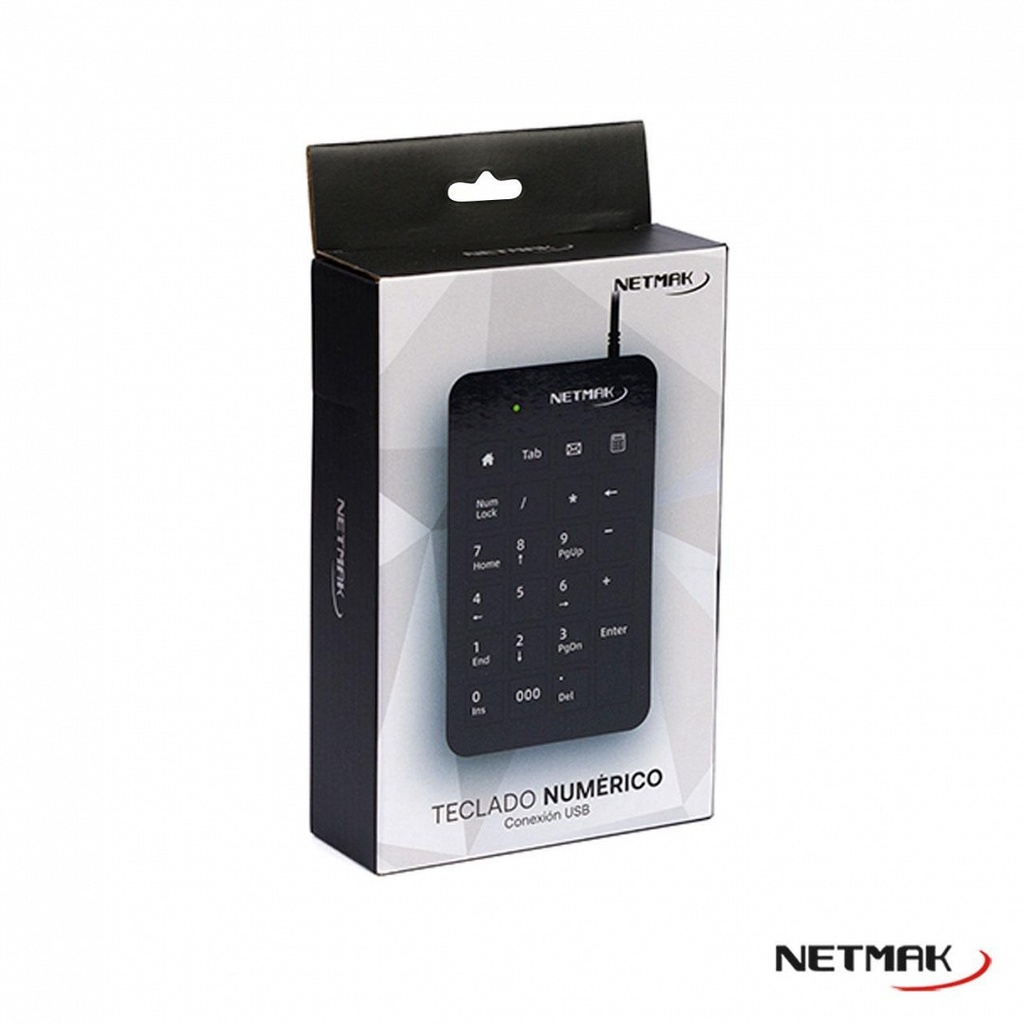 Netmak Nm-Kb250 Teclado Numérico Usb