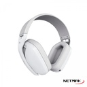 Netmak Auricular Gamer Nm-N35 Inalambrico Tri Modo 2.4Ghz/Bluetooth/Aux Negro  - Mic Desmontable
