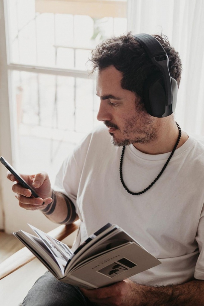 Netmak Auricular Gamer Nm-N35 Inalambrico Tri Modo 2.4Ghz/Bluetooth/Aux Negro  - Mic Desmontable