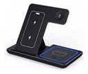 Base De Carga Wireless Charger F-187 3 En 1 Celular  /Apple Watch / Auricular Bluetooth