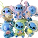 Peluche Stitch Sorpresa Colección Disney Miniso Labubu