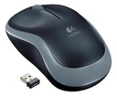 Logitech Mouse Wireless Inalambrico Usb M185 Grey Gris
