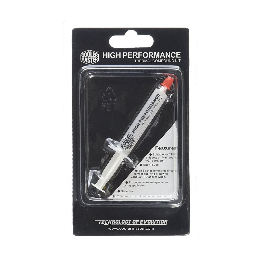 Cooler Master Pasta Térmica High Performance Jeringa Htk-002-U1