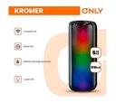Only Kromer Parlante Bluetooth 5" x 2 Fm Radio Bt Luces rgb