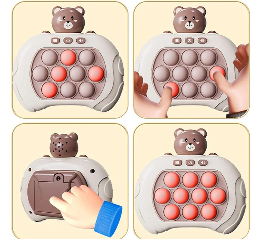 Pop it electronico animalitos juego de memoria anti-estres a pilas 3xAAA