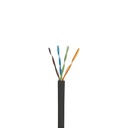 Netquality Cable Utp Cat5e Exterior Bobina X100 Mts Negro