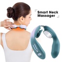 Masajeador de cuello portatil recargable 4 puntos MODS-200 - ST - AZUL