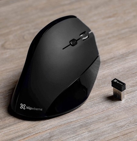 Klipxtreme Mouse Vertical Ergonomico Everest KMW-390 black