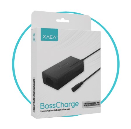 Only Cargador De Notebook Mod-504 96W 9 Conectores Pin De Notebook Universales Con Selector De Voltaje