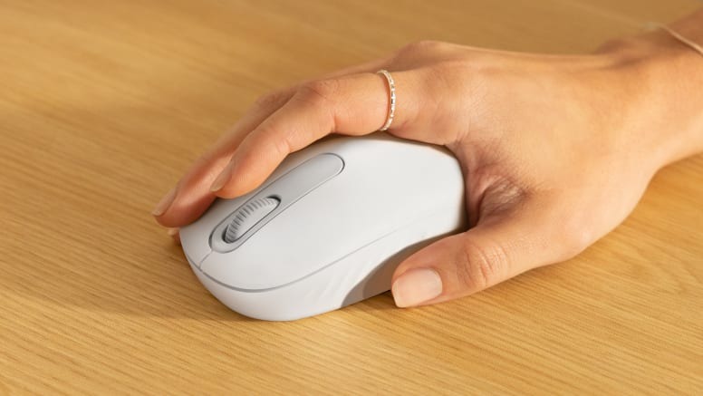 Logitech Mouse M196 Inalambrico Bluetooth Blanco