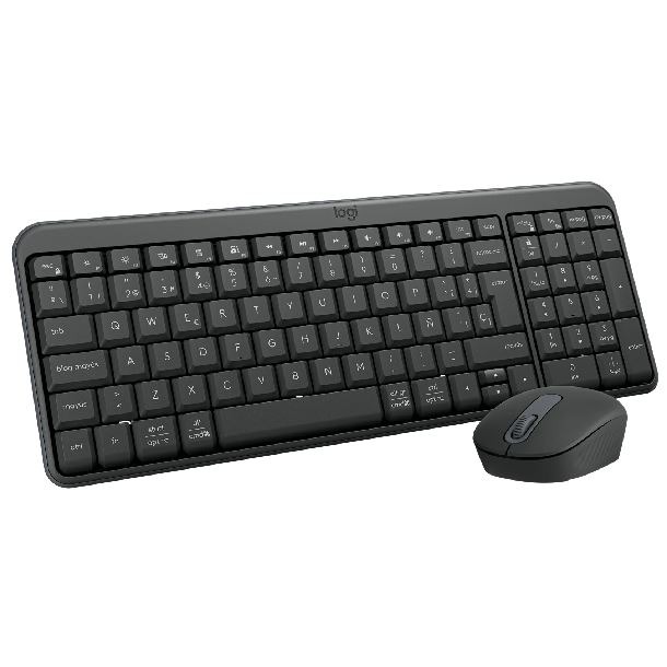Logitech Mk250 - Combo Kit Teclado Y Mouse Inalámbrico Bluetooth