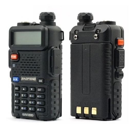 Handy Baofeng Uv-5r  Doble Banda Vhf/uhf  8w Negro
