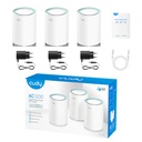 SISTEMA MESH CUDY AC1200 WI-FI GIGABIT WHOLE-HOME MESH PACK X3 - M1300