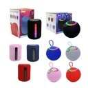 Parlante Portátil BS02 bs03 Bluetooth Rgb Carga Tipo C Usb/Microsd/Fm Bs-02 bs-03