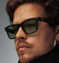 Rayban Meta Skyler - Shiny Black/Amethyst Transitions T150 S52