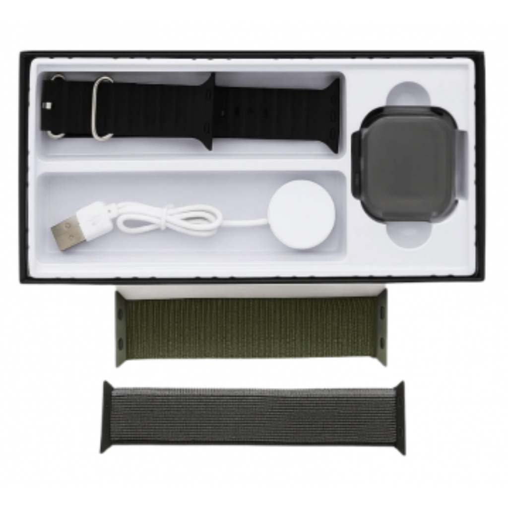 Smartwatch Me19 Bluetooth 2.2" Hd Amoled Fitness Ultra 3 