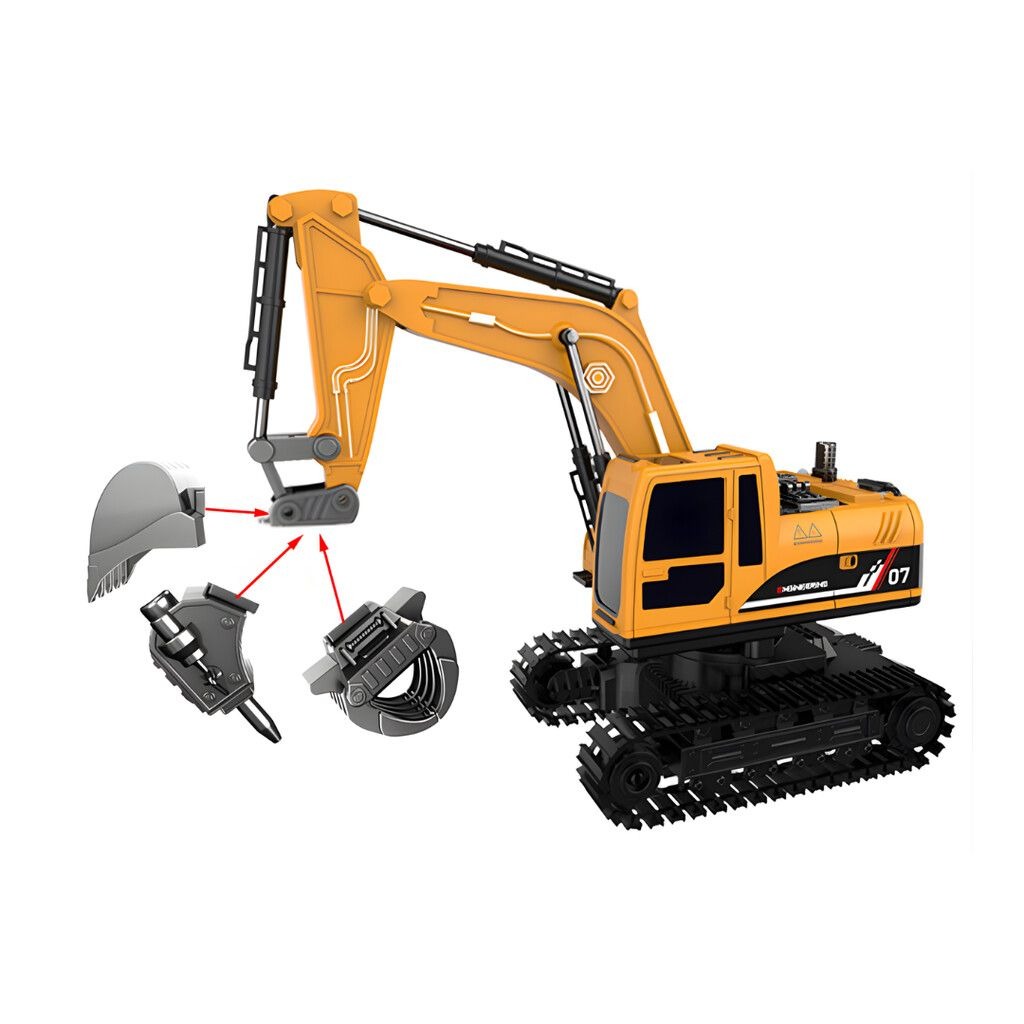 Cavadora Zumo A Control Remoto Recargable Amarillo 1203U Acrz-002