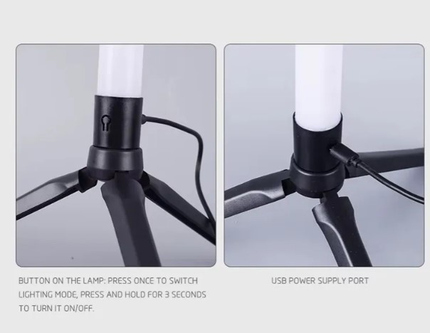 Jahro jhl-04 Barra Led Audioritmica con control remoto y App Efectos luz led Esquinero altura 104cm