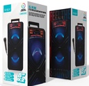PARLANTE TORRE 8»X2 2220 MODX-0042 – XAEA – NEGRO bluetooth karaoke