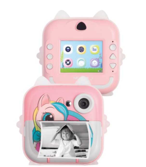 Netmak Nm-Kidcam-P Camara Instantanea Rosa