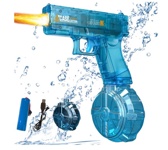Pistola de Agua Electrica portatil recargable usb