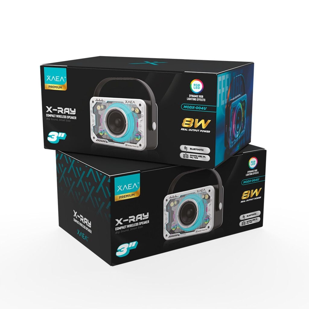 Xaea Parlante Bluetooth 3" potencia 8w modx-004u super potente