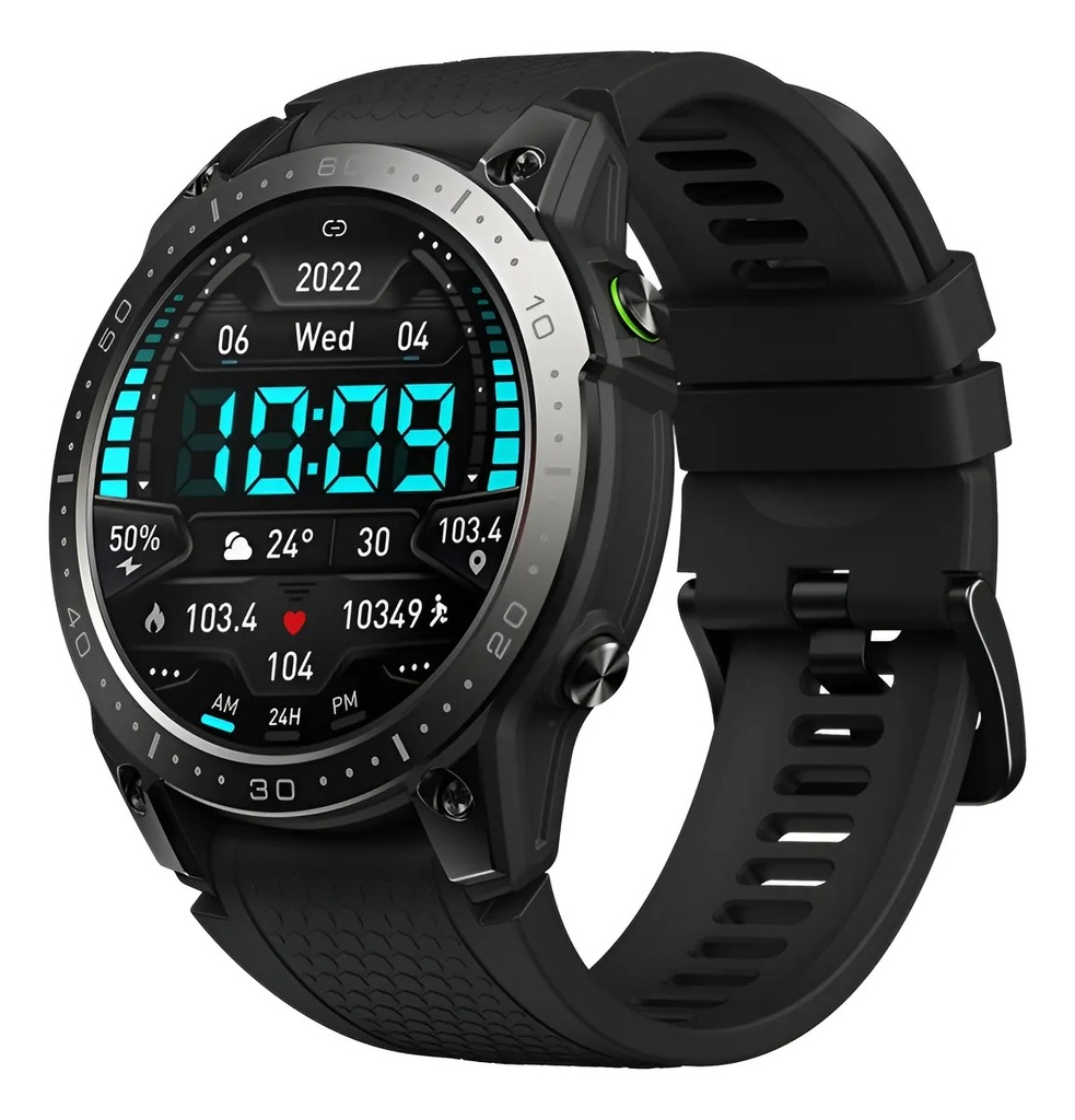 Smartwatch Zeblaze Ares 3 Pro Frecuencia Cardiana Oxigeno En Sangre Pulso Ip68 Bluetooth 5.2 Pantalla 1.3"