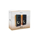 Netmak Nm-Bora Parlante Madera Pc 19Cm Usb 2.0