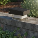 Trefi Aplique Solar 6W Exterior Luz Fría 600Lm 6000K Ip54 Con Sensor Nocturno 12Hs