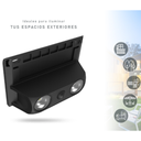 Trefi Aplique Solar 1W Exterior 3 Intensidades 80Lm Ip65 Con Sensor Nocturno 