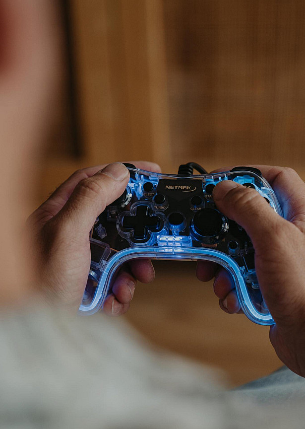 Netmak Nm-Dash - Joystick Ps3 Pc Usb Led Rgb