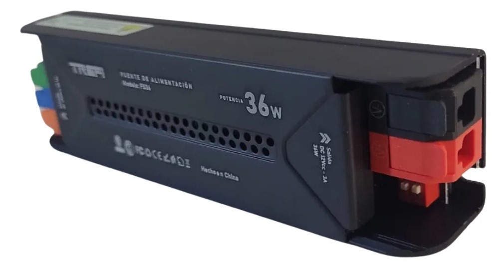Trefi Fuente de alimentacion linea Slim 12v 3A 36w Clip