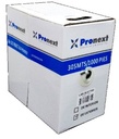 Pronext LAN 5EX620 Cable UTP CAT5e de EXTERIOR 305mts - 0 5mm. Para conexiones de hasta 120mts lineales Bobina