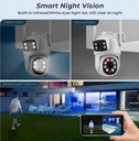 Pronext Camara exterior movimiento alarma IP SDUAL EX20 Camara IP n 2 camaras 3MP