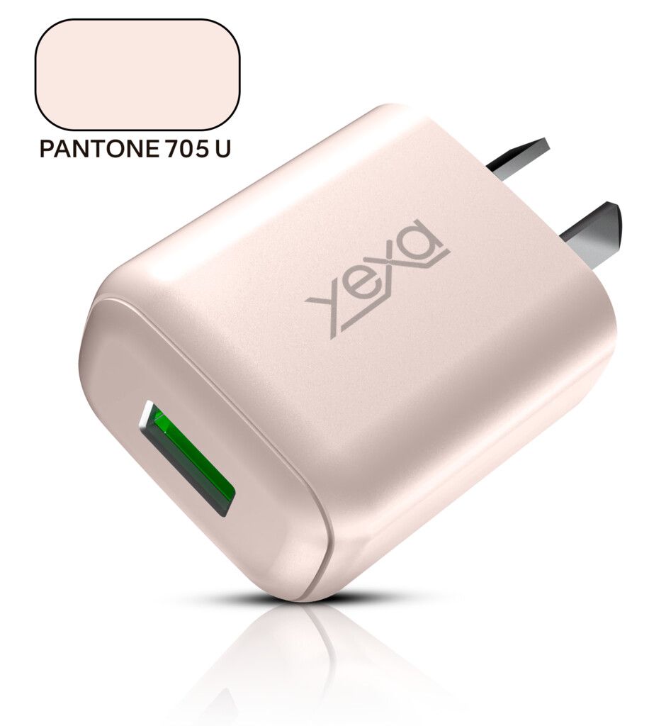 Only Adaptador-Cargador 220V Modo-018 4.8A – Rush – 1Usb – Only – rosa/celeste/violeta/verde