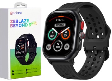 Smartwatch Zeblaze Beyond 3 Pro Gps Ip68 100 Modos Deportivos 300Mah BlackBluetooth 5.3 Pantalla 2.1"