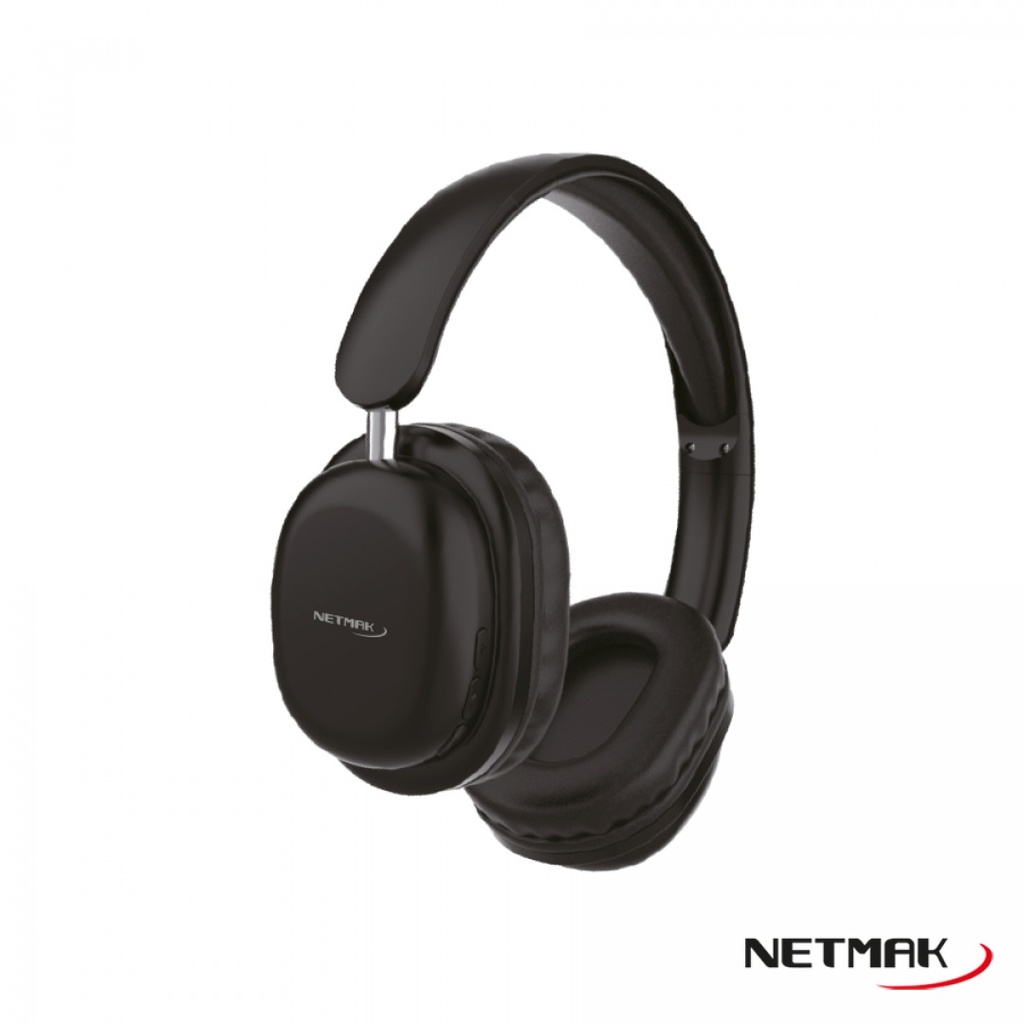 Netmak Nm-Live Auricular Bluetooth Plegable Negro