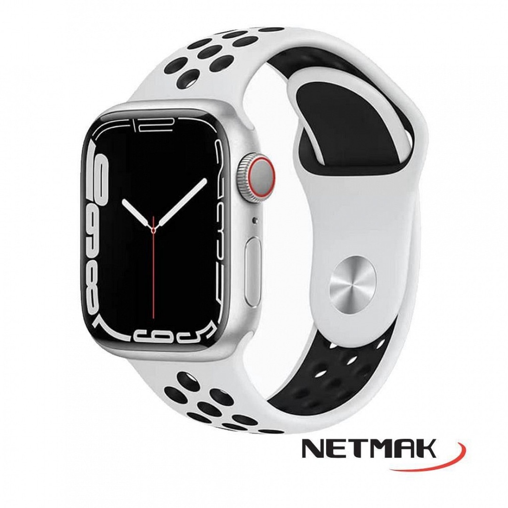 Netmak Nm-Plus-W Smartwatch Plus 1.75" Bluetooth Blanco
