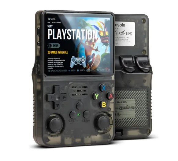 Consola Portatil R36S 64Gb Pantalla Ips 3.5" Sd Mas 10.000 Juegos Nes Snes Ps1 Gba Sega Y Mas -A Pedido !